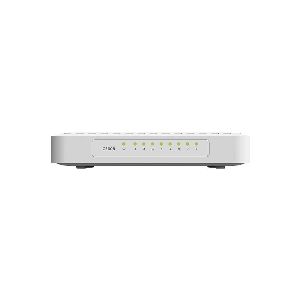 Комутатор мережевий Netgear GS608-400PES - зображення 1