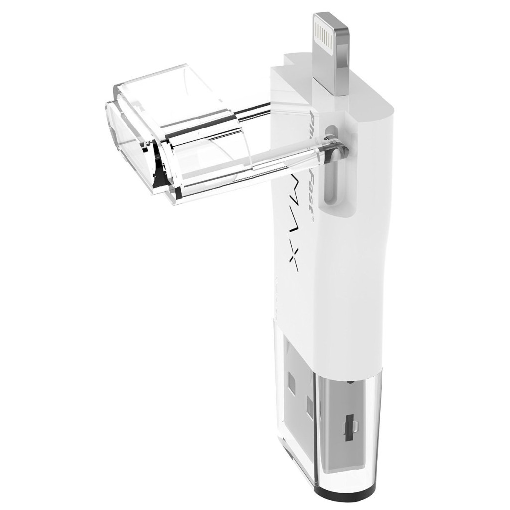 USB флеш накопичувач PhotoFast 32GB i-Flashdrive MAX White USB/Lightning (IFDMAX32GB) - зображення 3