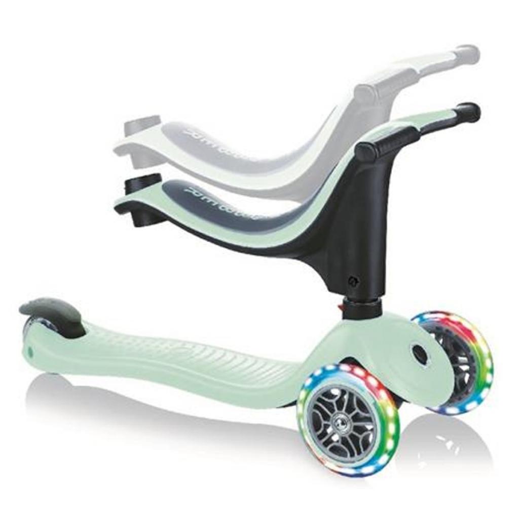 Самокат Globber GO UP SPORTY пастельно-зелений з підсвічуванням (452-206-3) - зображення 3