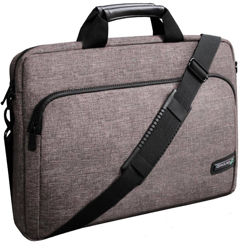 Сумка для ноутбука Grand-X 15.6'' SB-139 Brown (SB-139B) - зображення 2