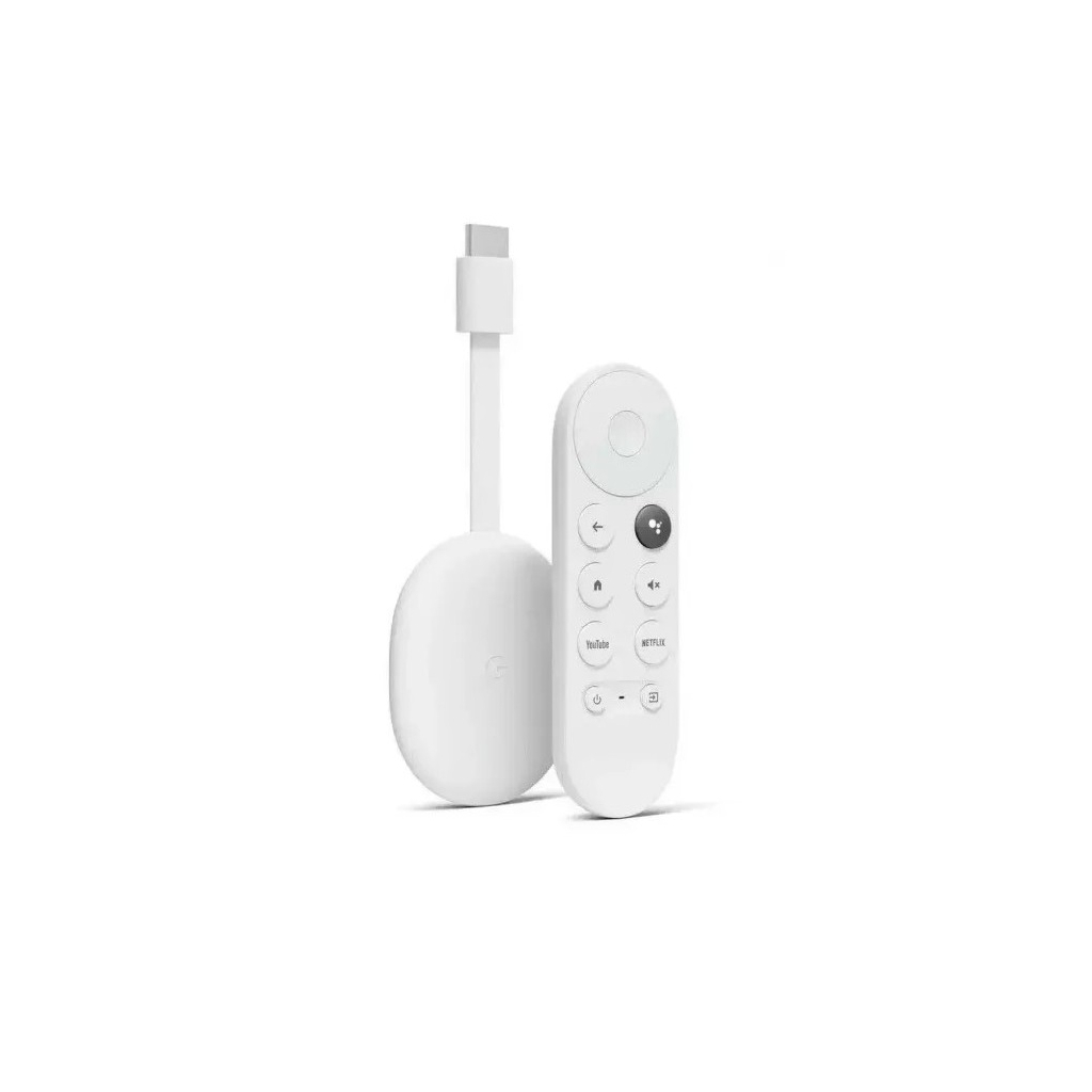 Медіаплеєр Google Chromecast 4K with Google TV (Snow) (GA01919-US) - изображение 2
