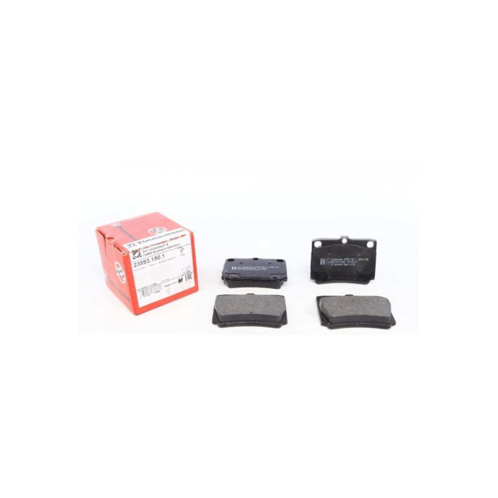 Гальмівні колодки ZIMMERMANN 23593.150.1 - зображення 4