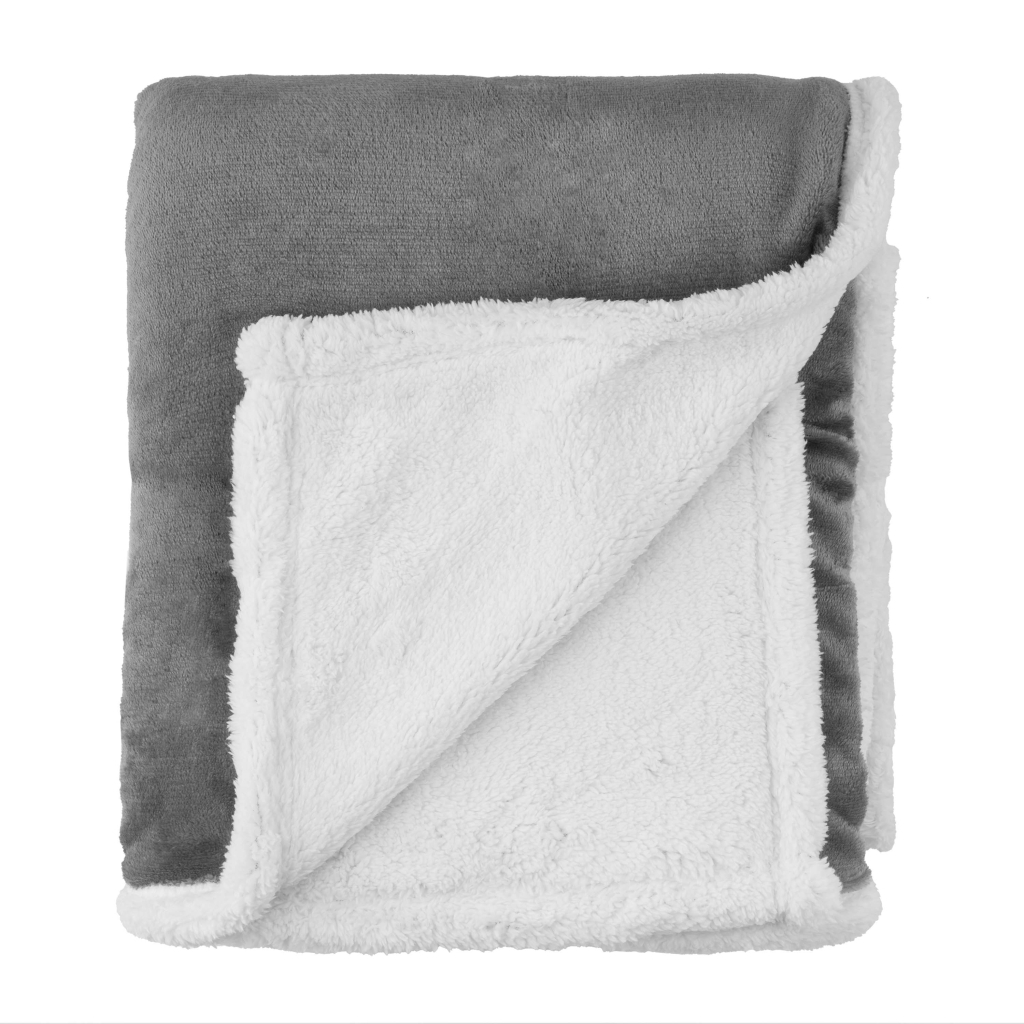 Плед Ardesto Sherpa 100% поліестер, сірий 160х200 см (ART0203SH) - зображення 3