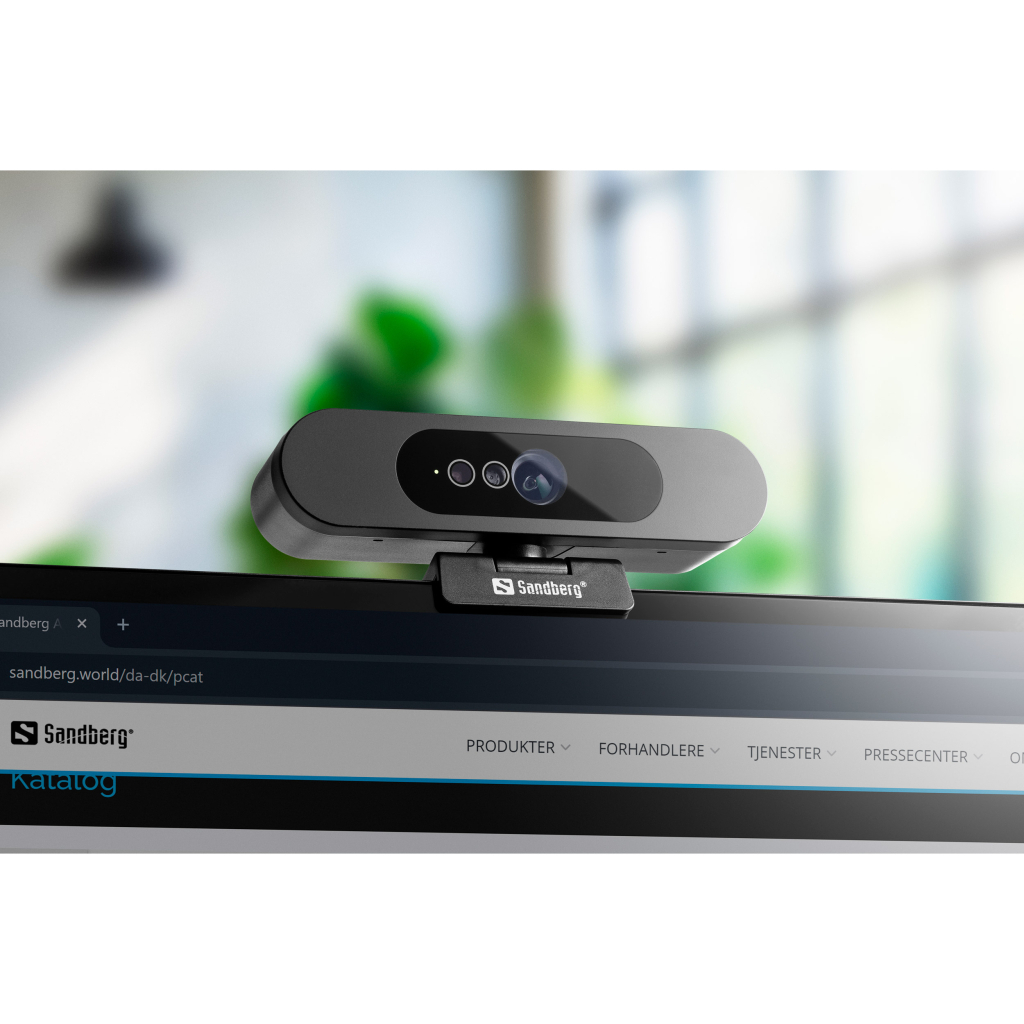 Веб-камера Sandberg Face-ID 2 HD 1080p Windows Hello USB-C/USB2.0 Black (134-40) - зображення 9