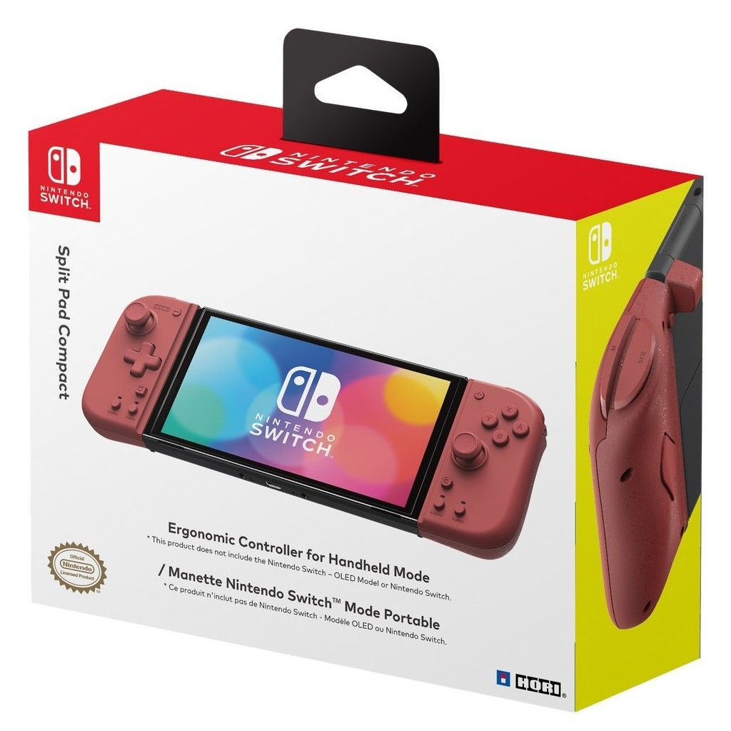Геймпад Hori Split Pad Compact (Apricot Red) for Nintendo (NSW-398U) - зображення 5