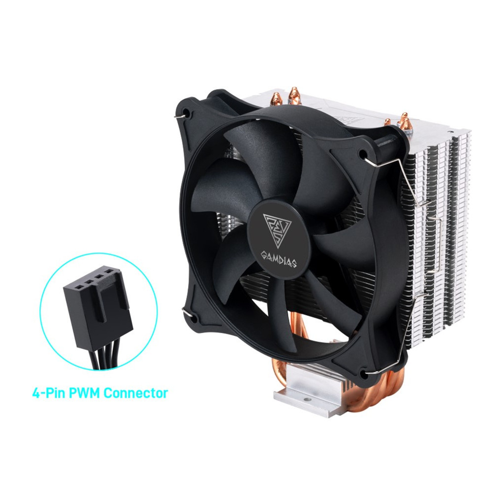 Кулер до процесора Gamdias BOREAS E1-410 (4712960137424) - зображення 3