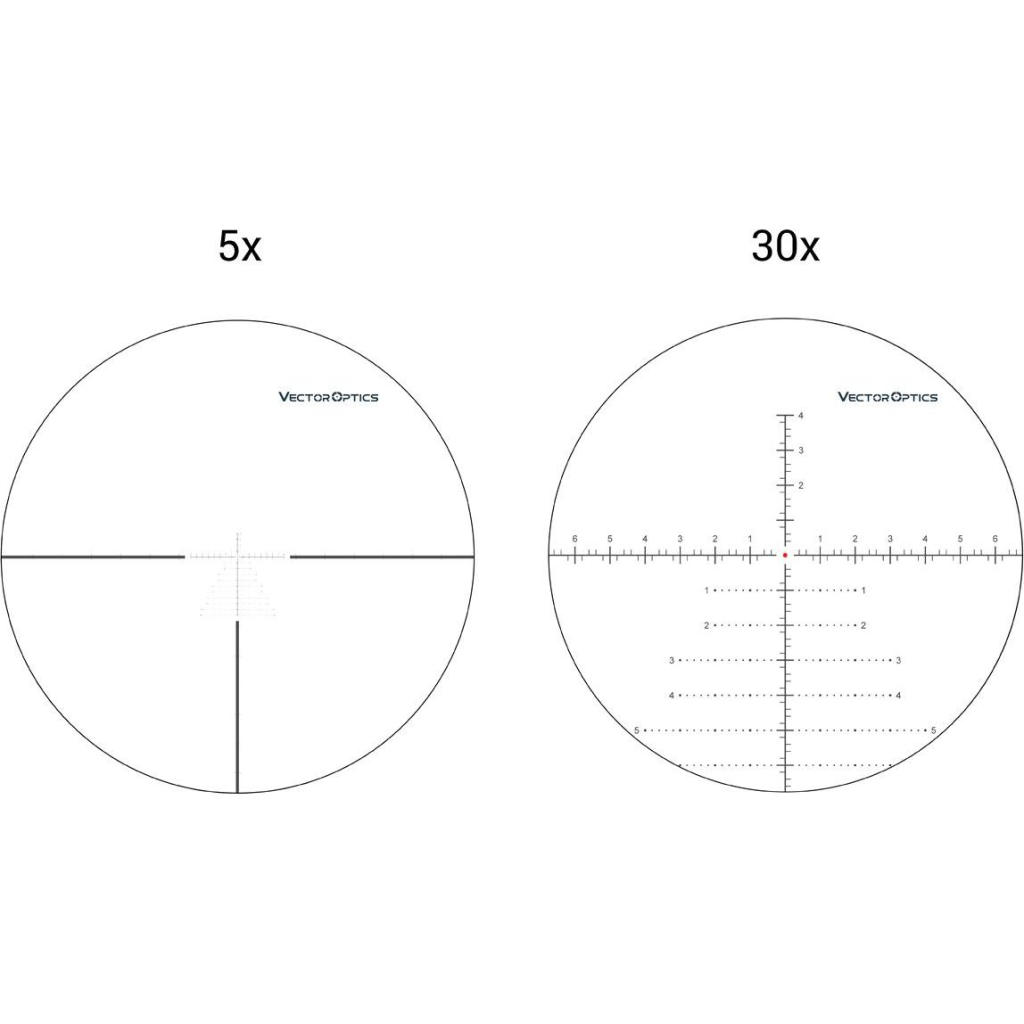 Оптичний приціл Vector Optics Continental 5-30x56 (34mm) FFP Tactical (SCFF-30) - зображення 10