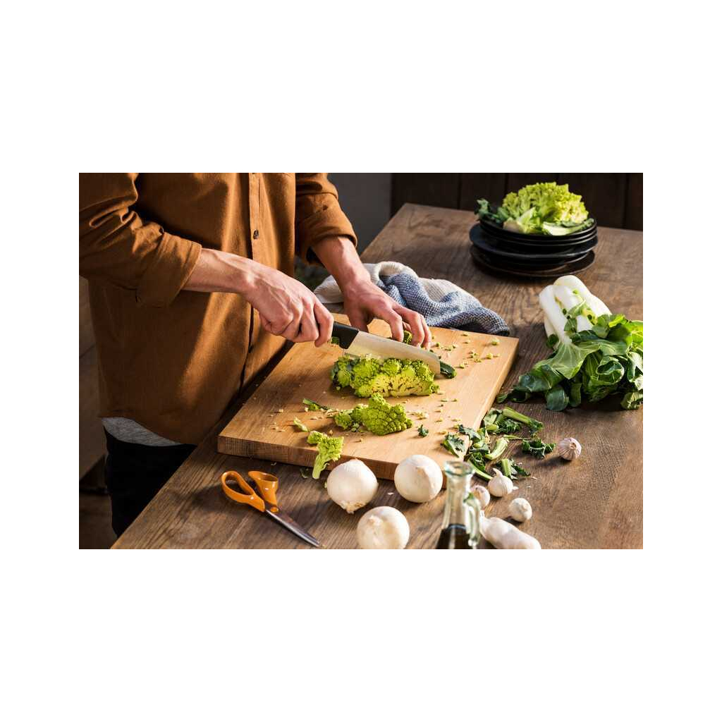 Кухонний ніж Fiskars Hard Edge Santoku 16,1 см (1051761) - зображення 2