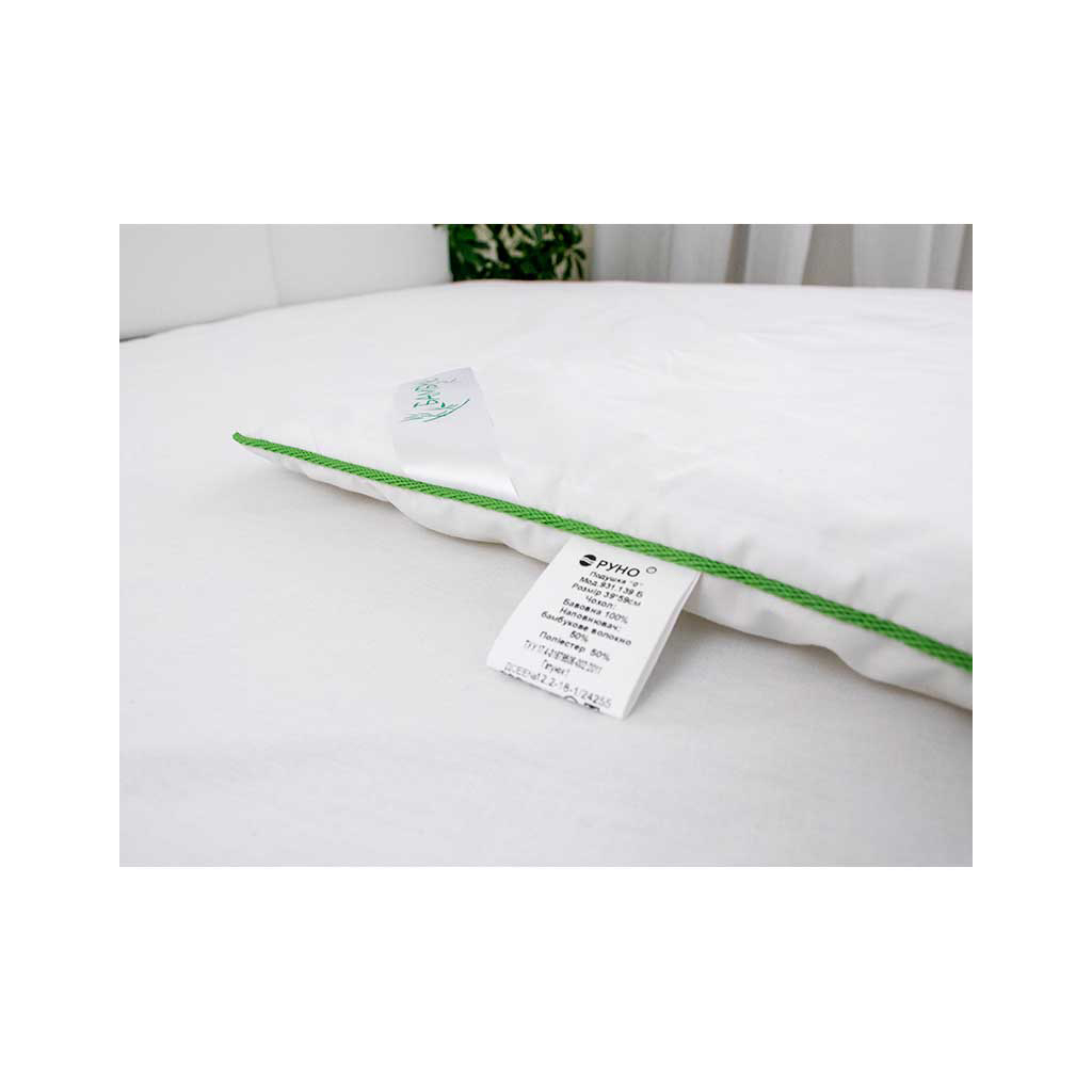 Подушка Руно Бамбукова "0" 40х60 см (931.139БУ) - зображення 3