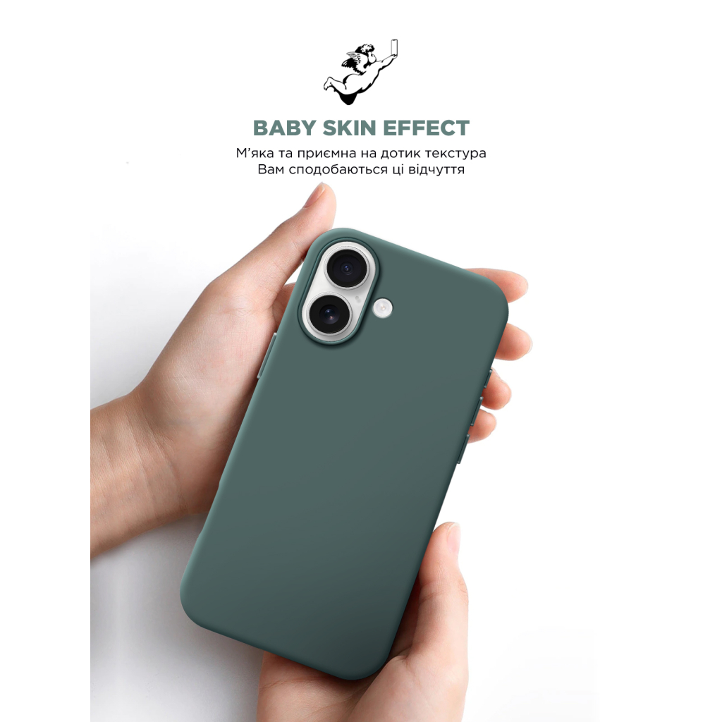 Чохол до мобільного телефона Armorstandart ICON2 MagSafe Apple iPhone 16 Lake Green (ARM81313) - зображення 8