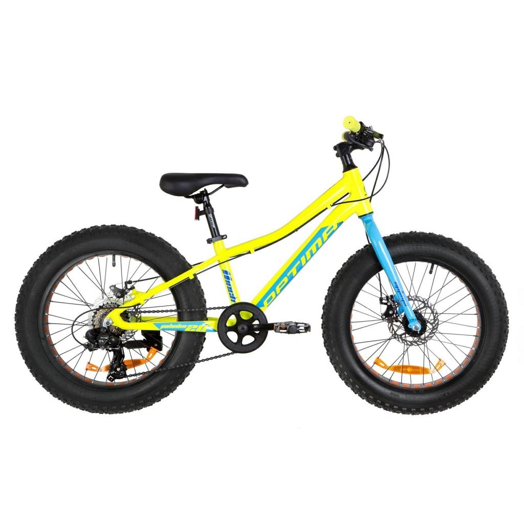 Велосипед Optimabikes 20" PALADIN DD рама-11" 2019 жовто-синій (OPS-OP-20-007) - зображення 1