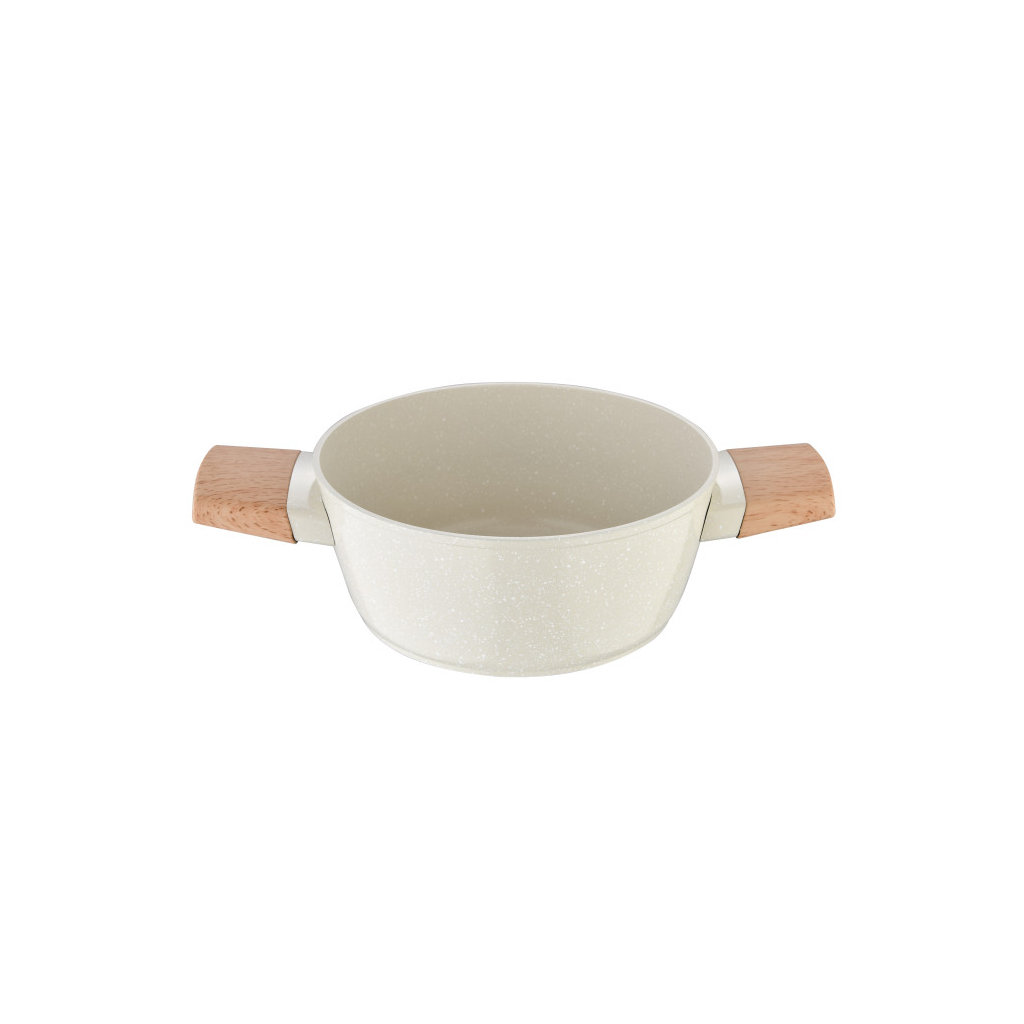 Каструля Bergner Naturally, з кришкою 20 см, 2.4 л (BG-34745-CR) - зображення 3