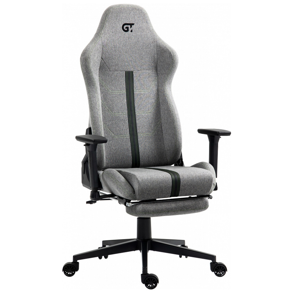 Крісло ігрове GT Racer X-2309 Gray (X-2309 Fabric Gray) - зображення 8