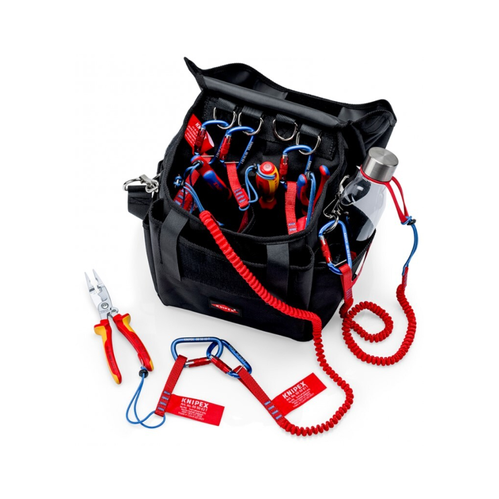 Сумка для інструмента KNIPEX для робіт на висоті, порожня (маленька) (00 50 50 T LE) - зображення 5