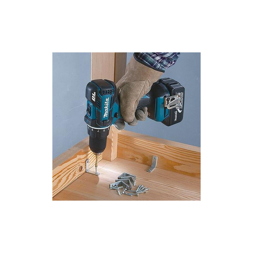 Шуруповерт Makita LXT, 54 / 36Нм (без АКБ та БЖ) (DDF480Z) - зображення 2