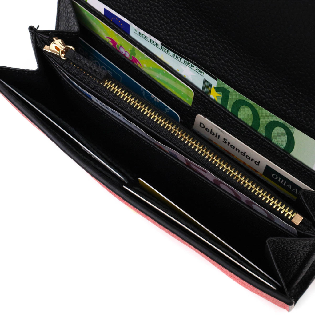 Портмоне Tony Bellucci З натуральної шкіри Червоне (21974) - зображення 6