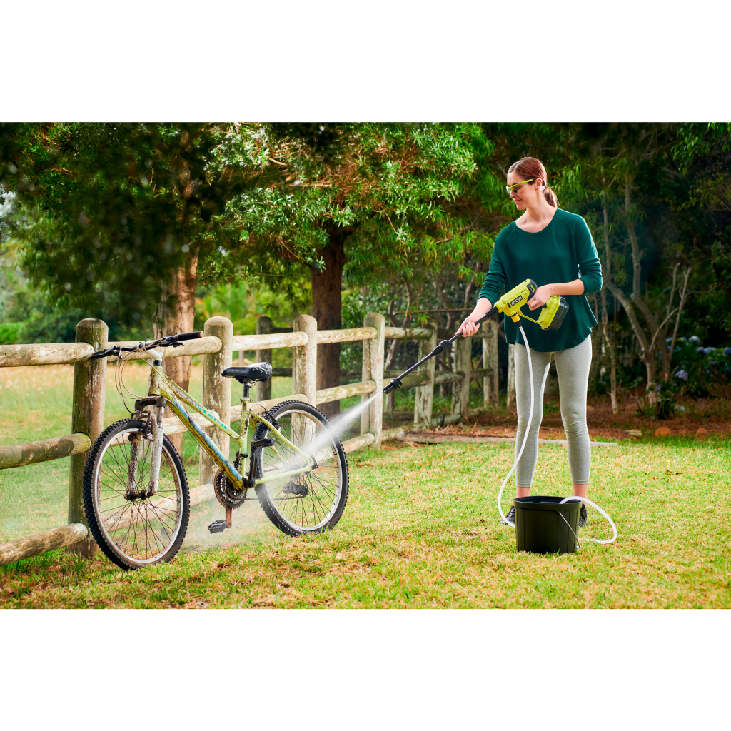 Мийка високого тиску Ryobi низького тиску RY18PW22A-0, 18В ONE+, 22бар, 182 л/год. (без АКБ та ЗП) (5133004570) - зображення 7