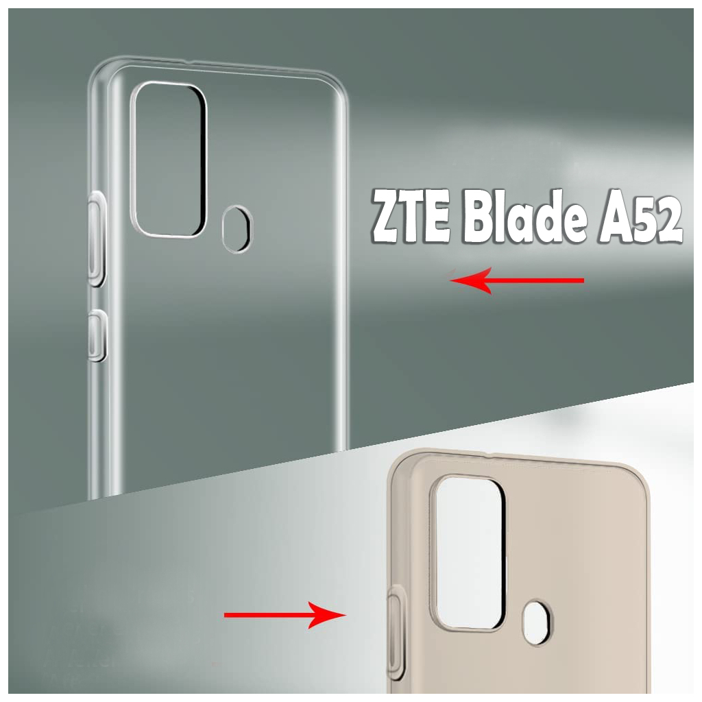 Чохол до мобільного телефона BeCover ZTE Blade A52 Transparancy (708942) - зображення 5