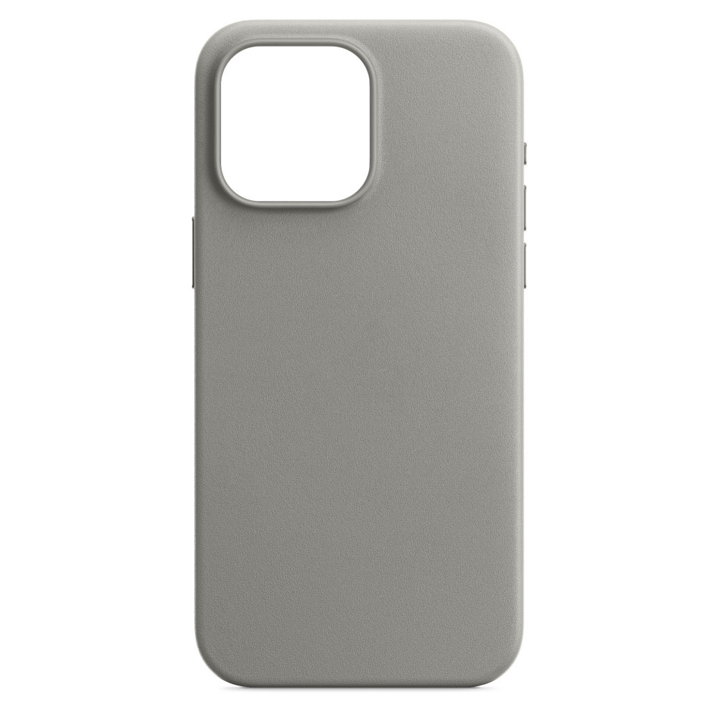 Чохол до мобільного телефона Armorstandart FAKE Leather Case Apple iPhone 15 Pro Max Grey (ARM76307) - зображення 1