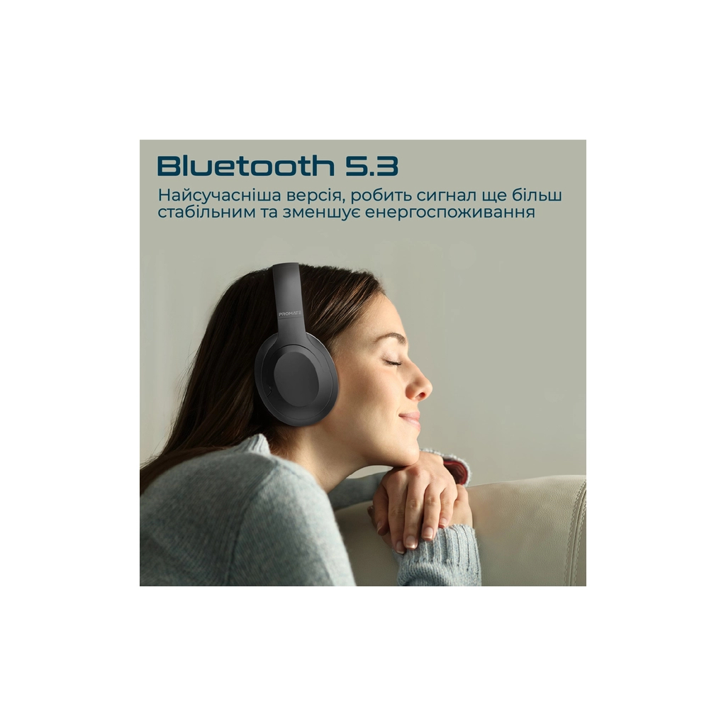 Навушники Promate Concord ANC Black (concord.black) - зображення 4