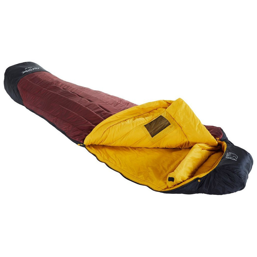 Спальний мішок Nordisk Oscar -10° Mummy Large rio red/mustard yellow/black (032.0001) - зображення 3