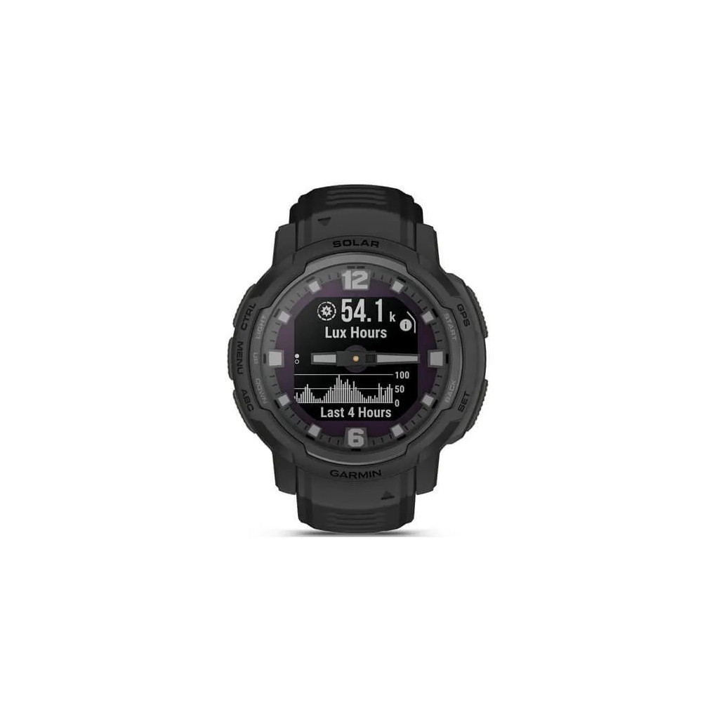 Смарт-годинник Garmin Instinct Crossover Solar, Tactical Edition, Black, GPS (010-02730-00) - зображення 2