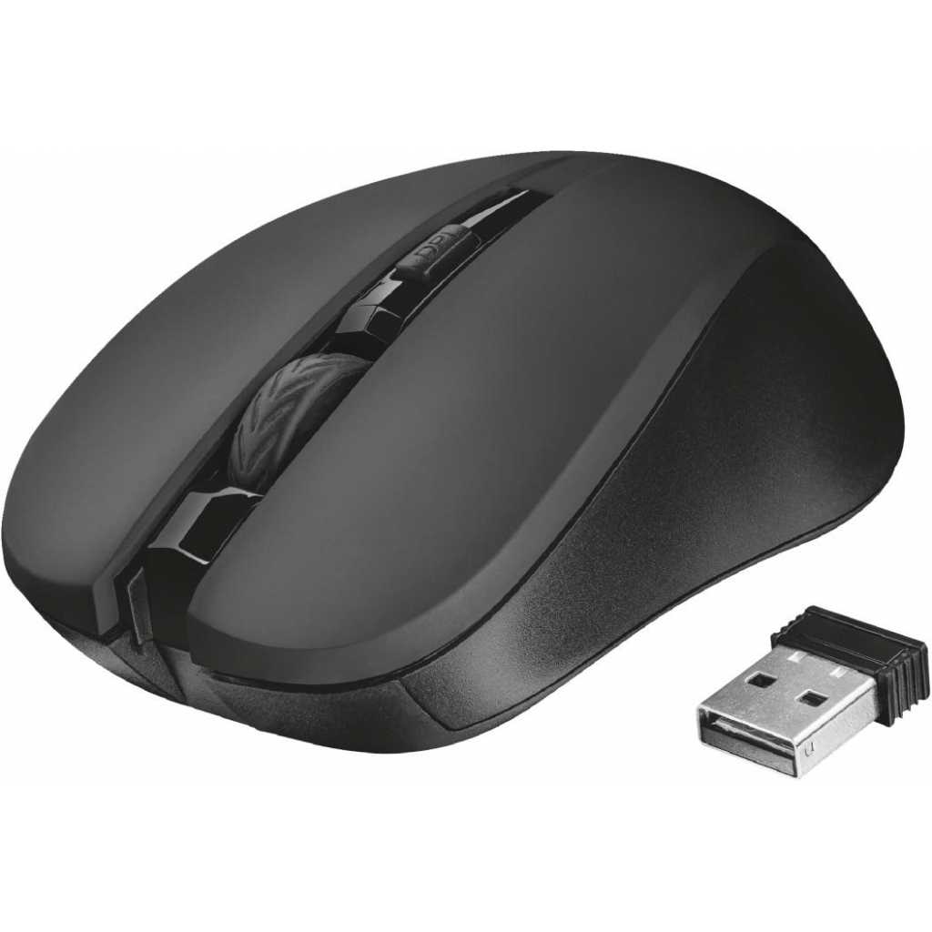 Мишка Trust Mydo Silent wireless mouse black (21869) - зображення 1