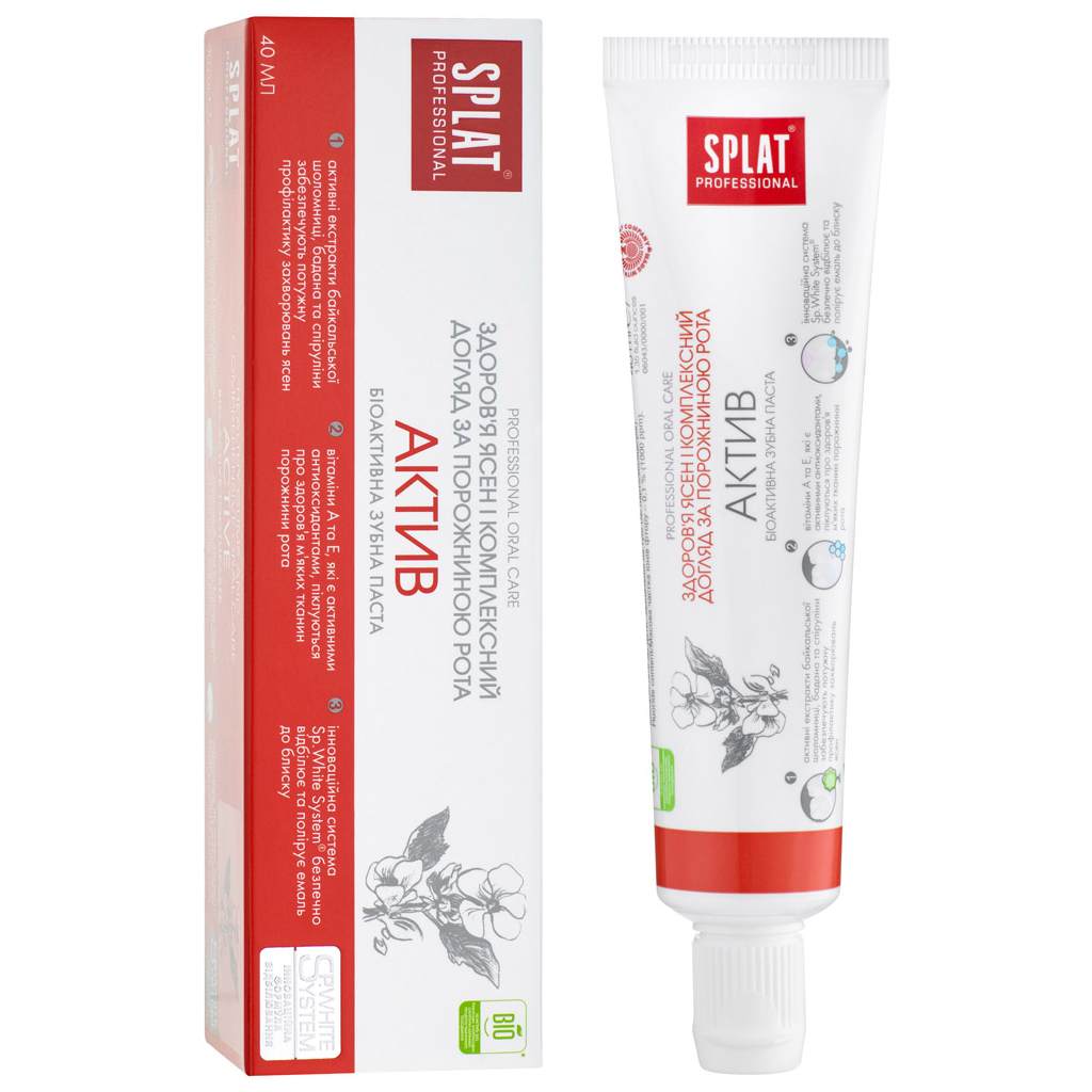 Зубна паста Splat Professional Compact Activ 40 мл (7640168930035) - зображення 1