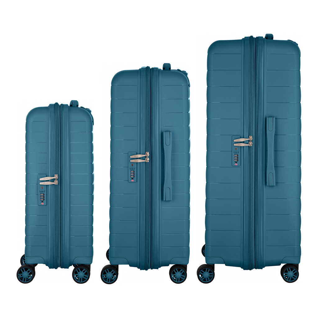 Набір валіз 2E Aero (L+M+S), сині (2E-SPP-AERO-SET3-TB) - зображення 5