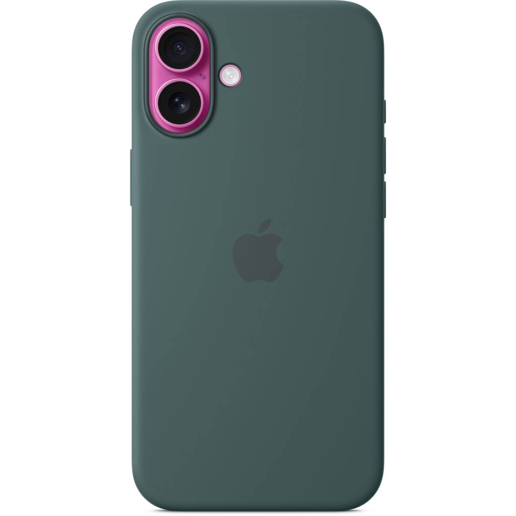 Чохол до мобільного телефона Apple iPhone 16 Plus Silicone Case with MagSafe - Lake Green (MYYH3ZM/A) - зображення 3