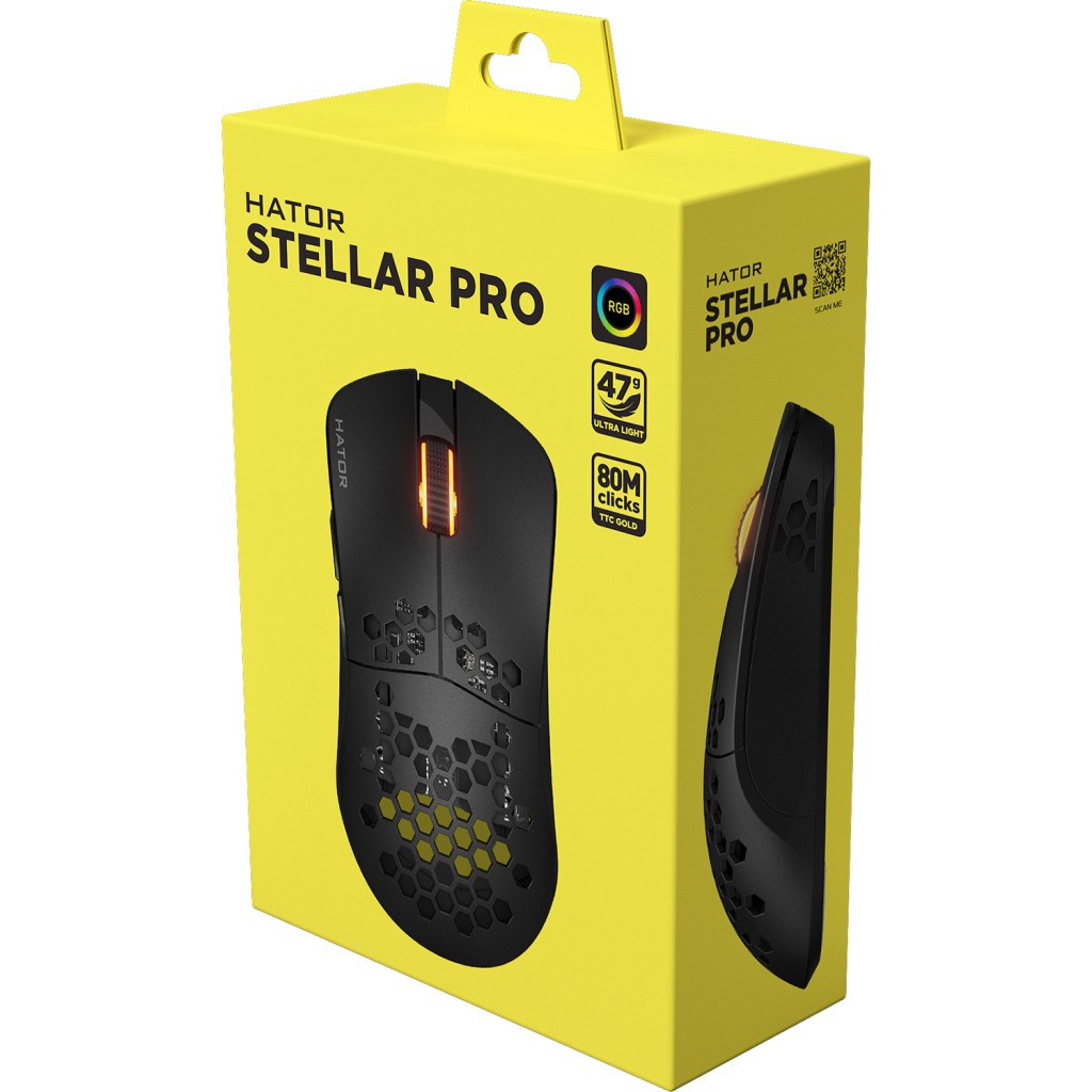 Мишка Hator Stellar PRO USB Black (HTM-540) - зображення 6
