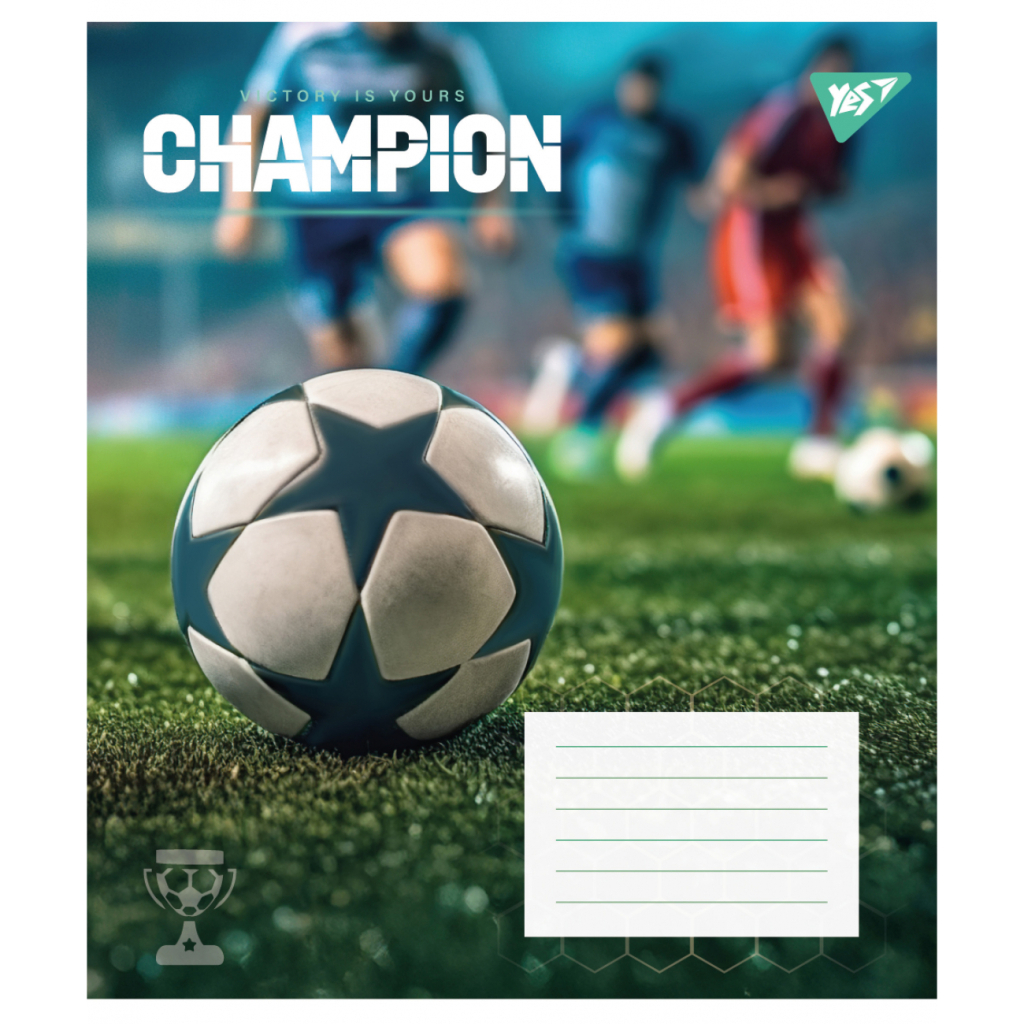 Зошит Yes Champion А5 36 аркушів клітинка (767825) - зображення 3