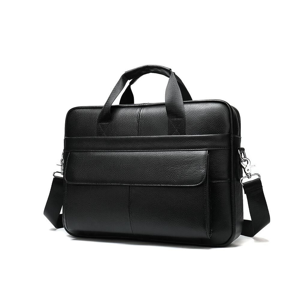 Сумка Vintage Шкіряна Чорна (14628) - зображення 8