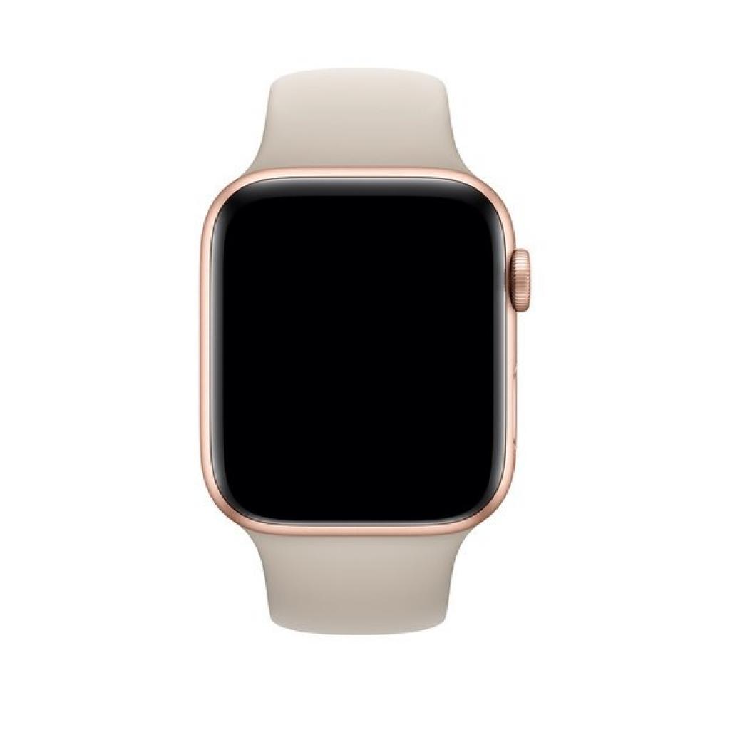 Ремінець до смарт-годинника Apple 44mm Sport Band Stone - S/M & M/L (MTPN2ZM/A) - зображення 2