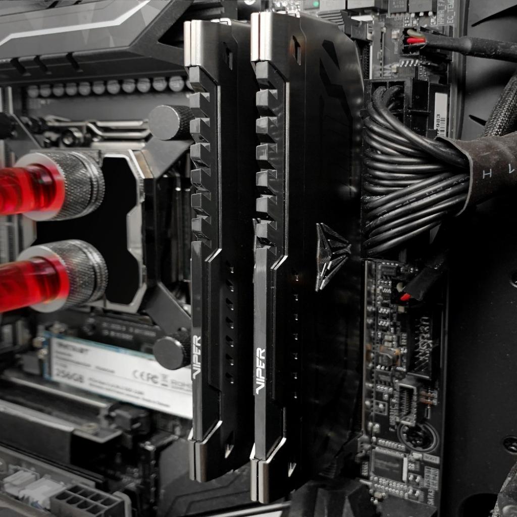 Модуль пам'яті для комп'ютера DDR4 16GB (2x8GB) 3600 MHz Viper Steel Patriot (PVS416G360C7K) - зображення 6