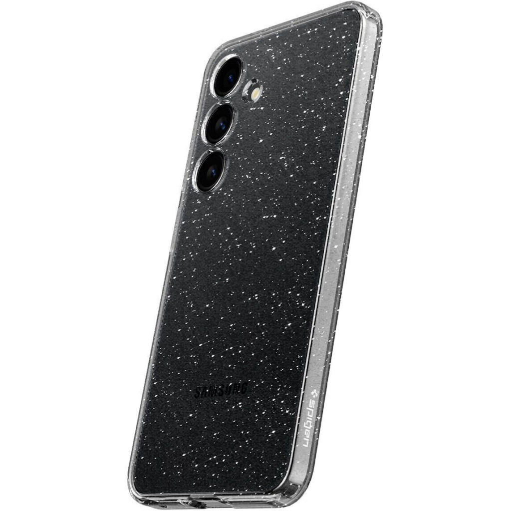 Чохол до мобільного телефона Spigen Samsung Galaxy S24+, Liquid Crystal Glitter, Crystal Quartz (ACS07325) - изображение 2