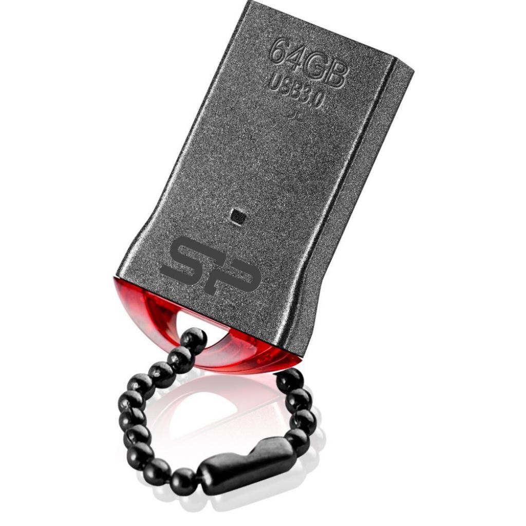 USB флеш накопичувач Silicon Power 64GB Jewel J01 Red USB 3.1 (SP064GBUF3J01V1R) - зображення 3