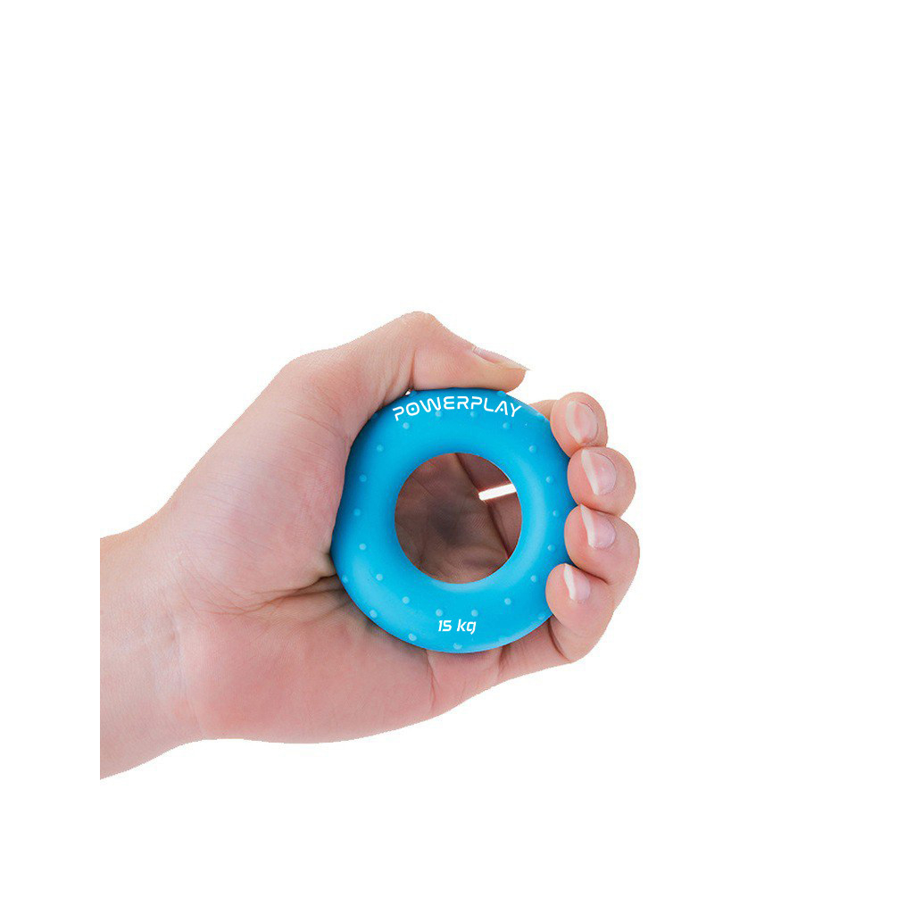 Еспандер PowerPlay PP-4338 Hand Grip Light 15 кг Блакитний (PP_4338_Blue_15kg) - изображение 3