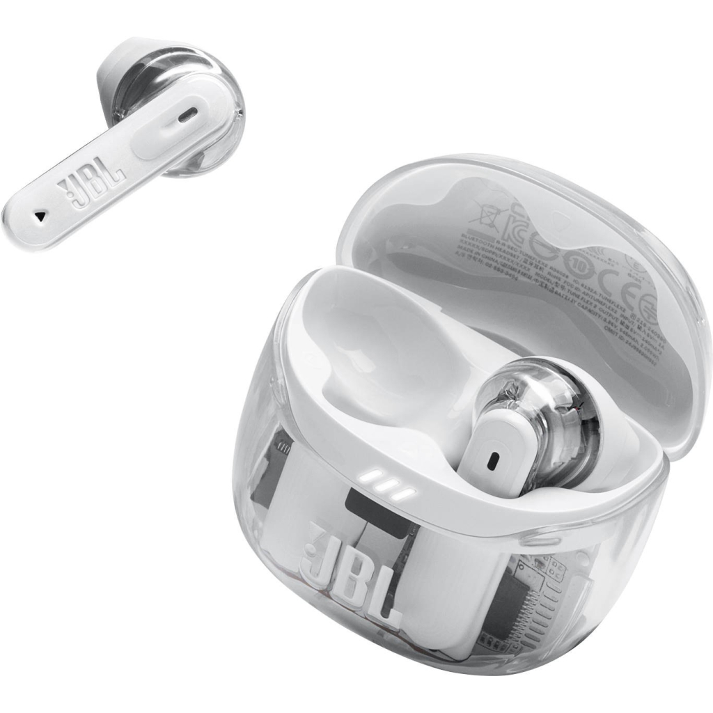 Навушники JBL Tune Flex 2 Ghost White (JBLTFLEX2GWHT) - зображення 2