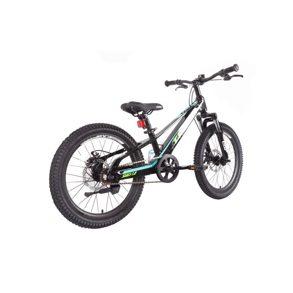Велосипед Trinx Seals 1.0 20" Black-Yellow-Cyan (SEALS1.0BYC) - зображення 2