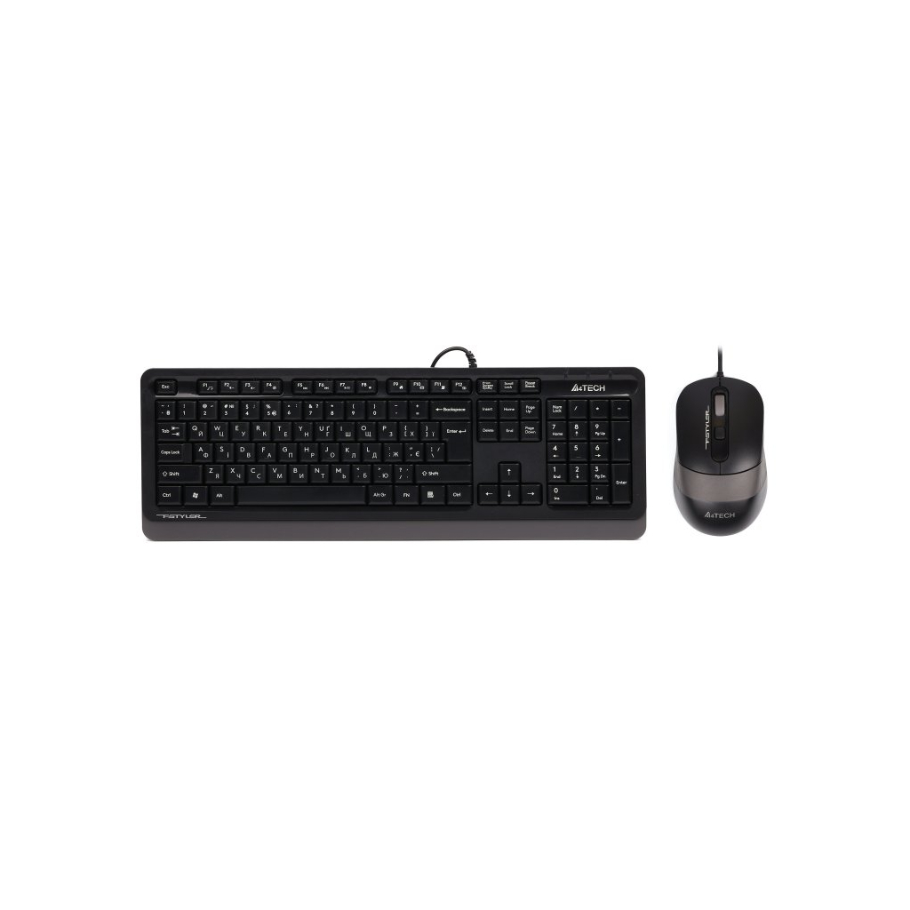 Комплект A4Tech F1010 Grey (4711421943239) - зображення 1