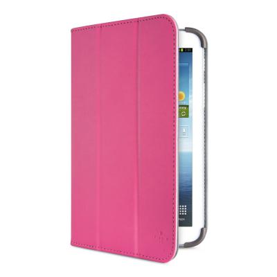 Чохол до планшета Belkin 7 Galaxy Tab3 Tri-Fold Cover Stand/pink (F7P120vfC02) - зображення 2