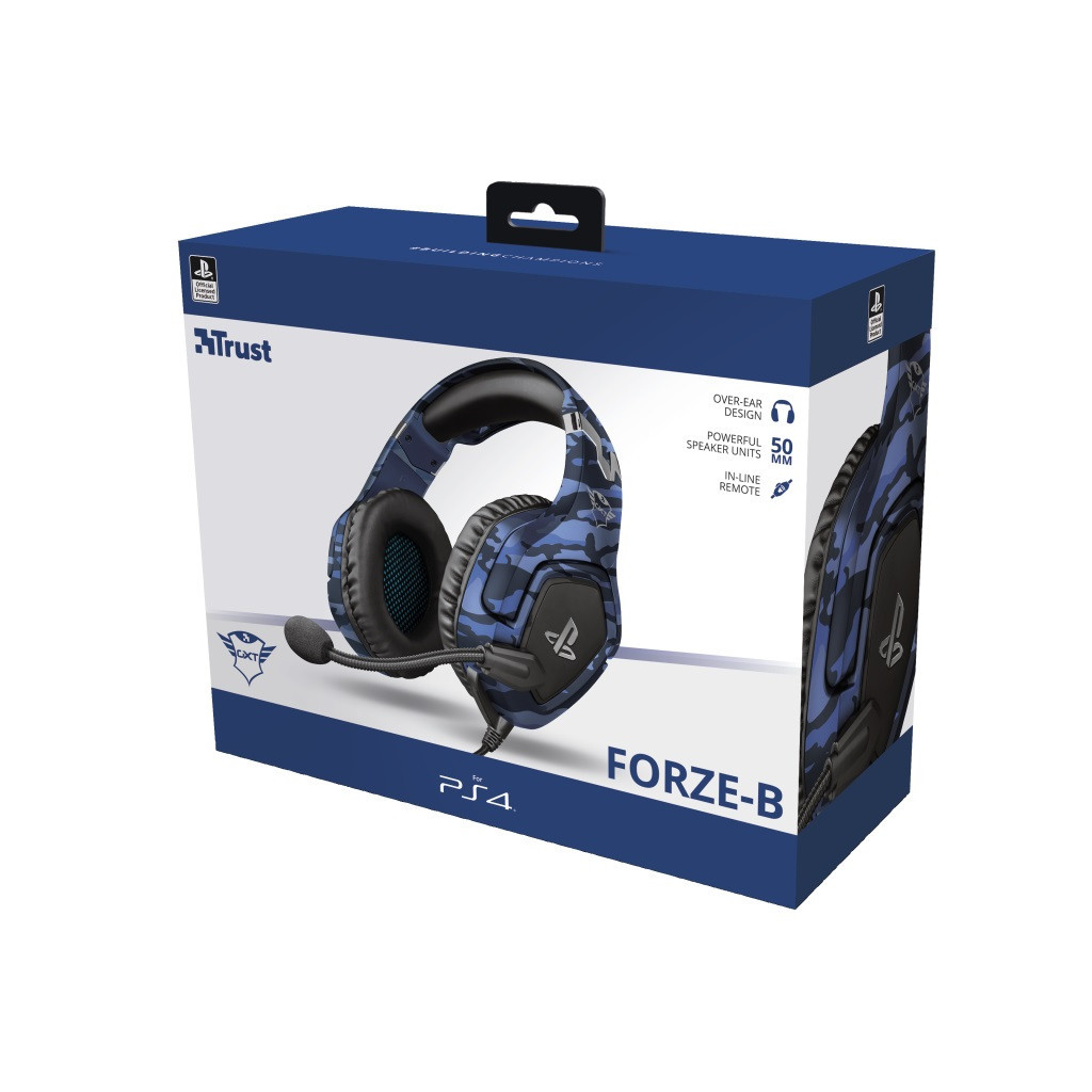 Навушники Trust GXT 488 Forze-G for PS4 Blue (23532) - зображення 6