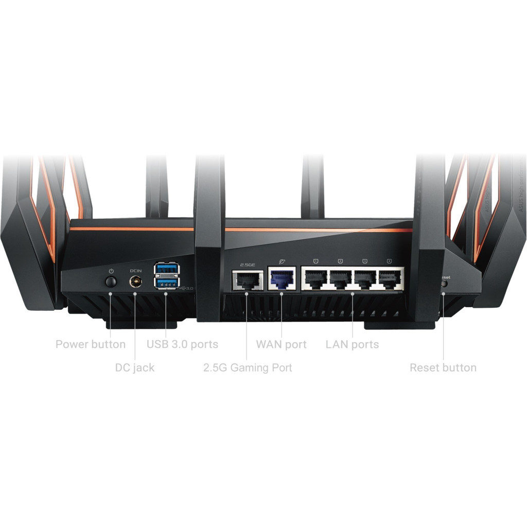 Маршрутизатор ASUS GT-AX11000 (90IG04H0-MU9G00) - изображение 11