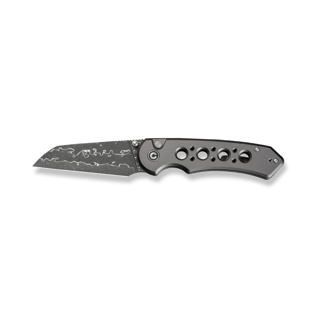 Ніж Civivi Pragma Prime, Damascus, сірий алюміній (C24067-DS1) - зображення 1