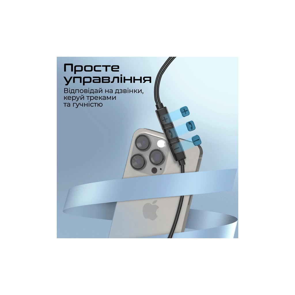 Навушники Promate Silken-C Grey (silken-c.grey) - зображення 6
