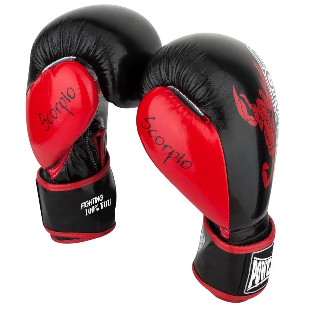 Боксерські рукавички PowerPlay 3007 10oz Black (PP_3007_10oz_Black) - зображення 2