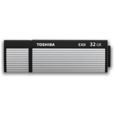 USB флеш накопичувач Toshiba 32GB Oshumi EX-|| Silver USB 3.0 (THNV32OSUSIL(8) - зображення 1