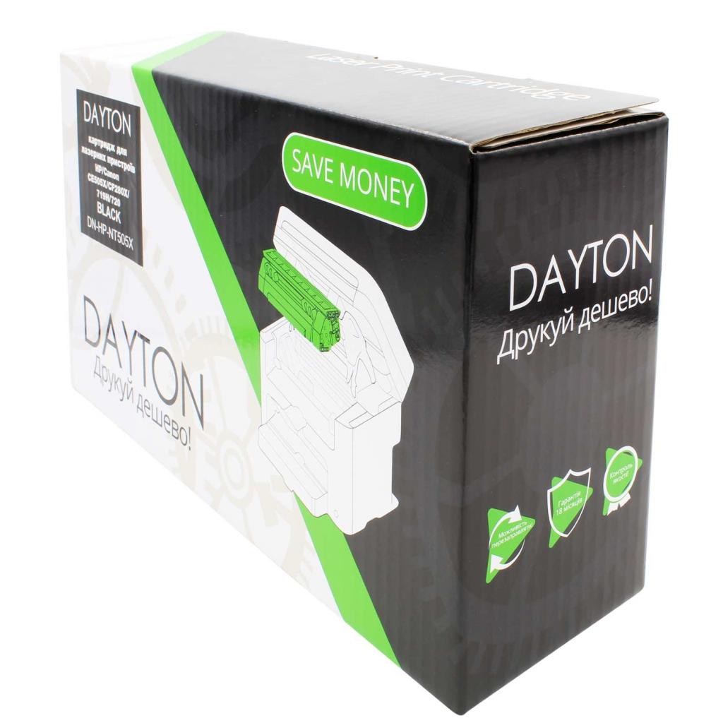 Картридж Dayton HP LJ CE505X/Canon 719H 6.9k (DN-HP-NT505X) - зображення 3