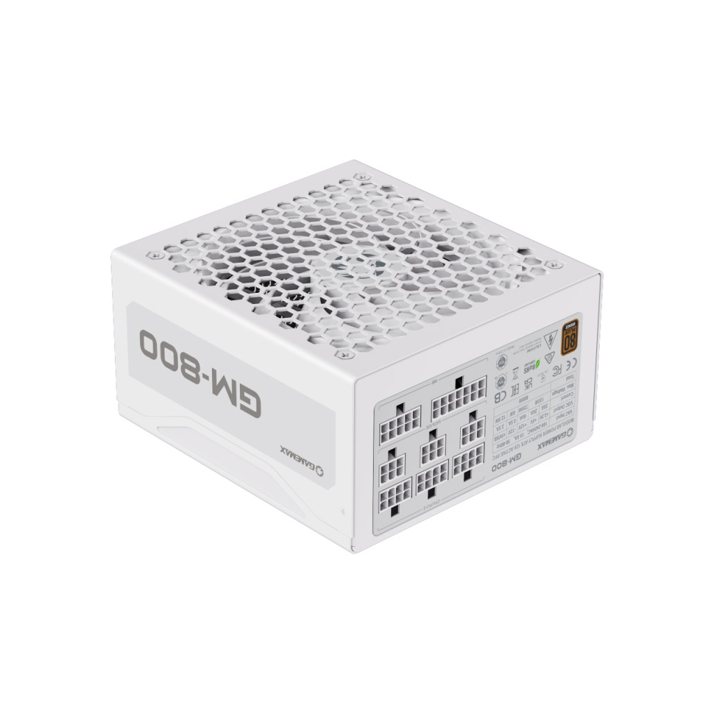 Блок живлення Gamemax 800W (GM-800 Modular white) - зображення 6